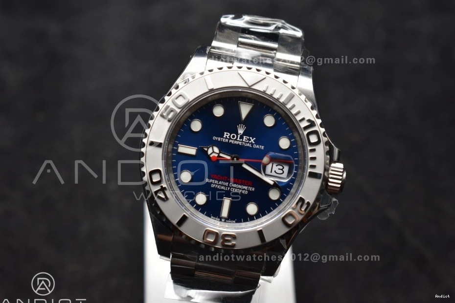 Clean Best Blue VR3235 1:1 904L 126622 Bracelet on Dial Edition SS Steel Yacht-Master 0505